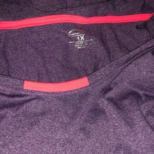 $4 SALE! // Lightweight Hoodie /Top Long Sleeve Purple N Pink